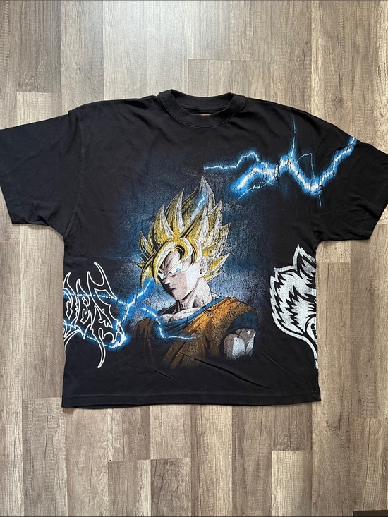 Darc Sport Other - DARC SPOT Black Dragon Ball Z Graphic Tee with Super Saiyan Print NWOT